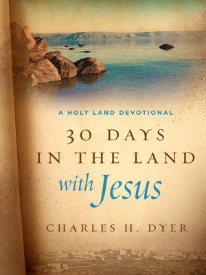 cover image of 30 Days in the Land with Jesus
